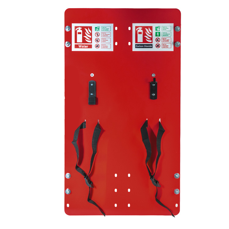 DOUBLE EXTINGUISHER SCAFFOLD MOUNT BOARD